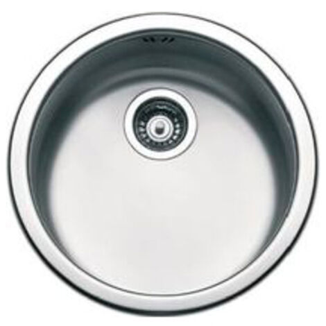Fregadero bajo encimera circular D. 435 mm
