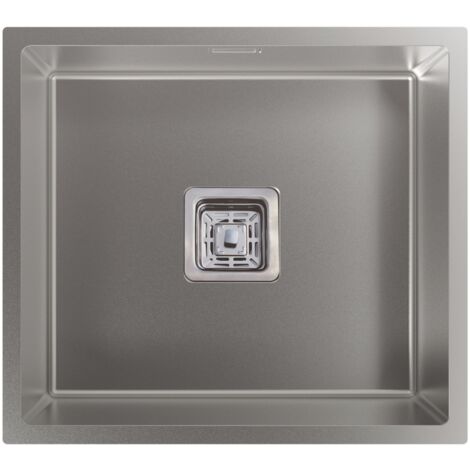 FREGADERO CATA CB4540 R10 INOX. 1C. CUADRADO, MUEBLE 60CM. (02621006)