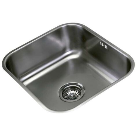 FREGADERO CATA CB4540 R10 INOX. 1C. CUADRADO, MUEBLE 60CM. (02621009)
