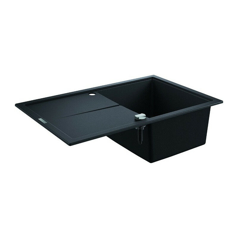 

Fregadero K400 31639 1 lavabo 780x500mm con granito negro ATF derecho / izquierdo