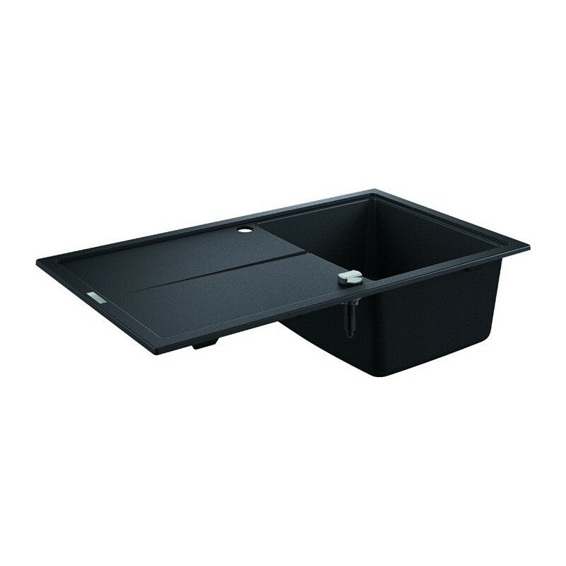 

Fregadero K400 31640 1 lavabo 860x500mm con granito negro ATF derecho / izquierdo