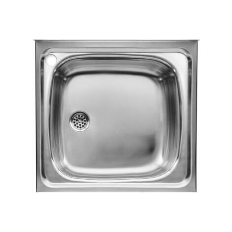 Fregadero de 1 cubeta de acero inoxidable