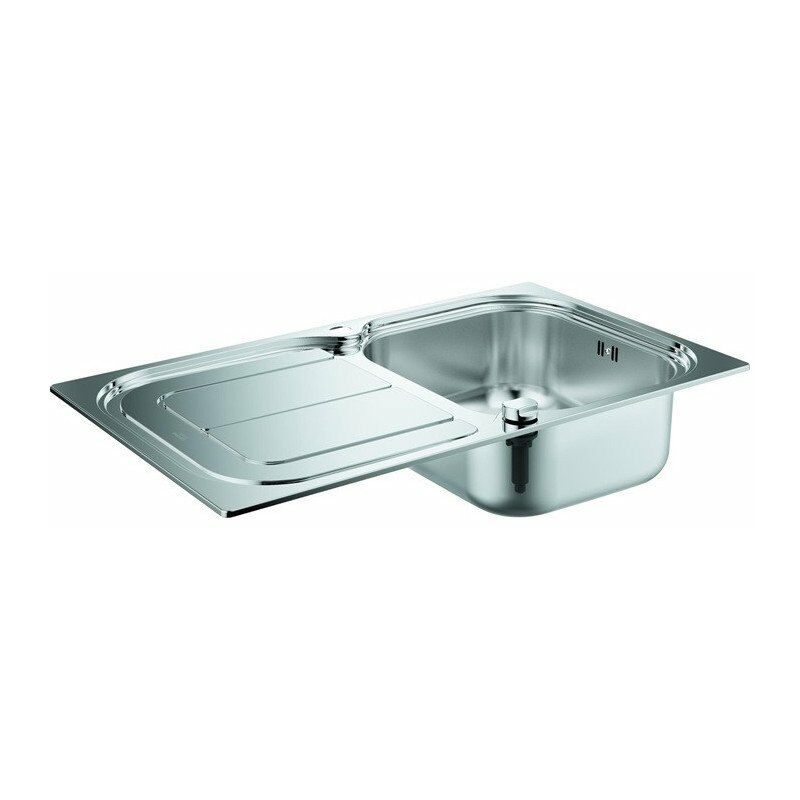 

Fregadero de acero inoxidable K300 45 86/50 1.0 Rev