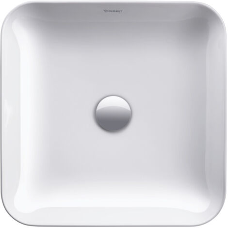 Fregadero de encimera Duravit Cape Cod, 430x430 mm, sin banco con