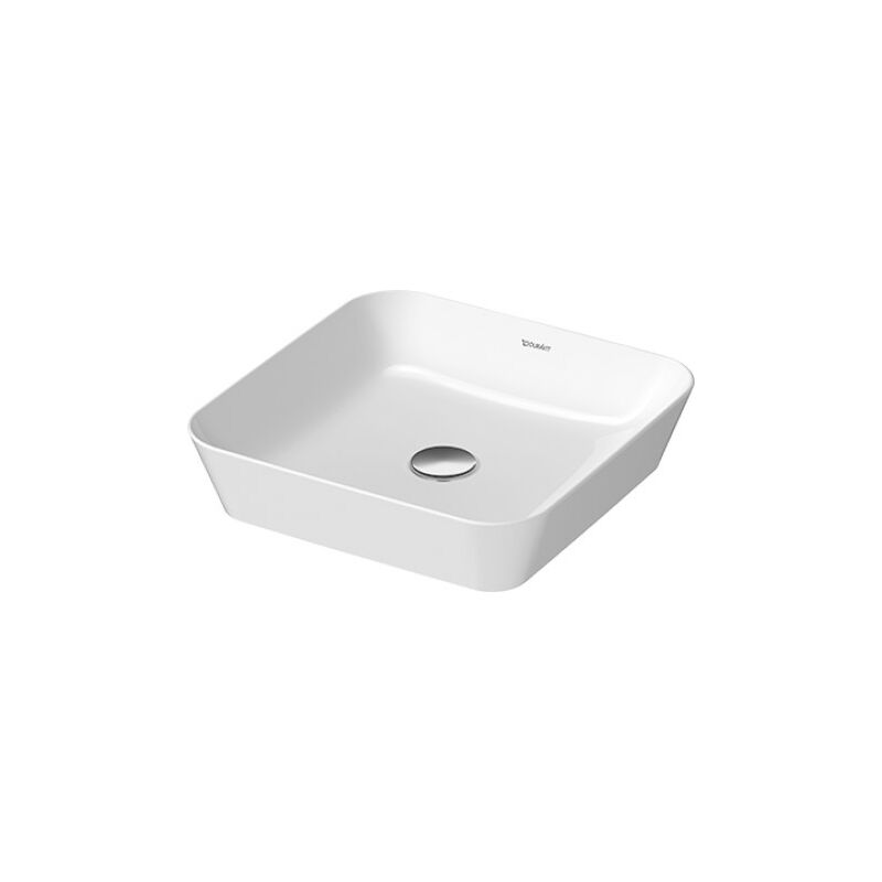 

Fregadero de encimera Duravit Cape Cod, 430x430 mm, sin banco con agujero para grifo, sin rebosadero, color: Color interior blanco, color exterior