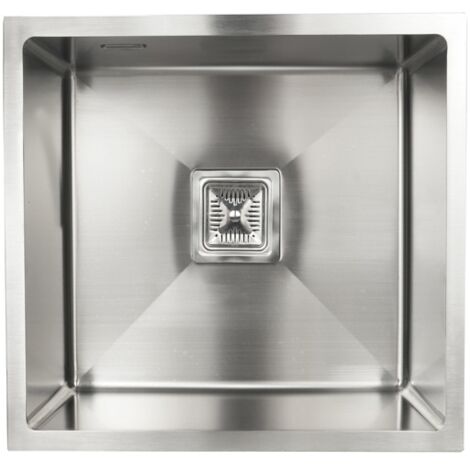 Fregadero de un seno en inox Grecia 20 cm(alto) 44 cm(ancho) 49 cm(largo)
