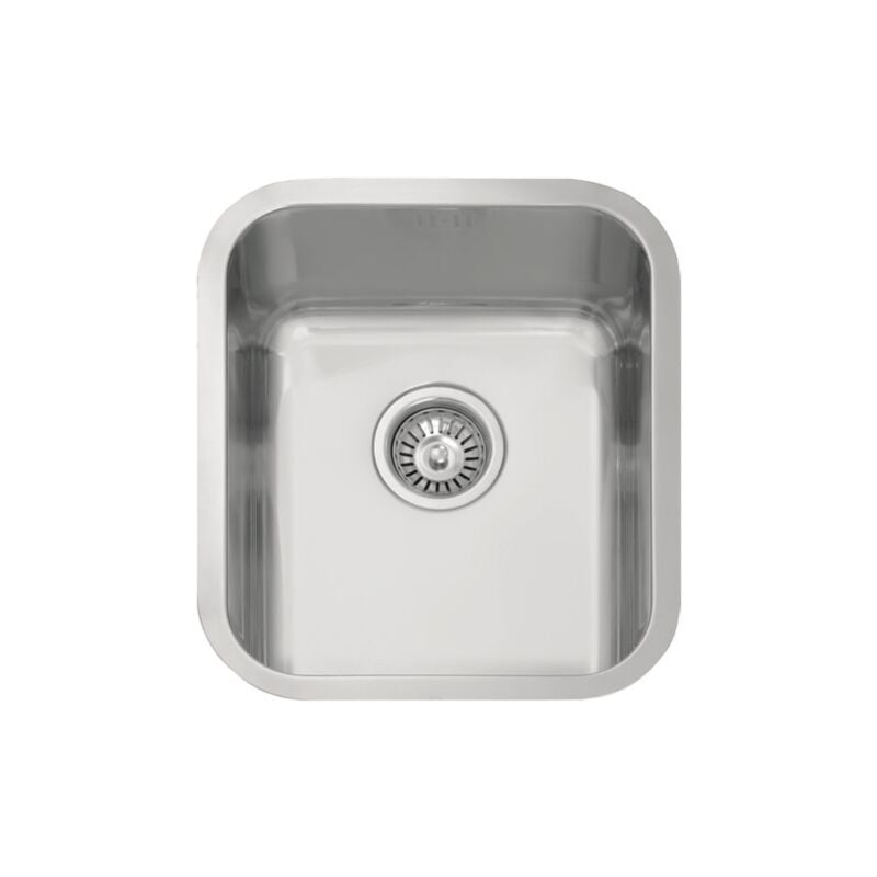

Fregadero de un seno en inox Malta 18,5 cm(alto) 39 cm(ancho) 45 cm(largo) Color INOX