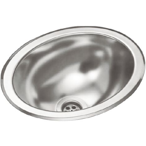 Fregadero de un seno en inox modelo r340, 12 cm(alto)34 cm(ancho)27 cm(largo)