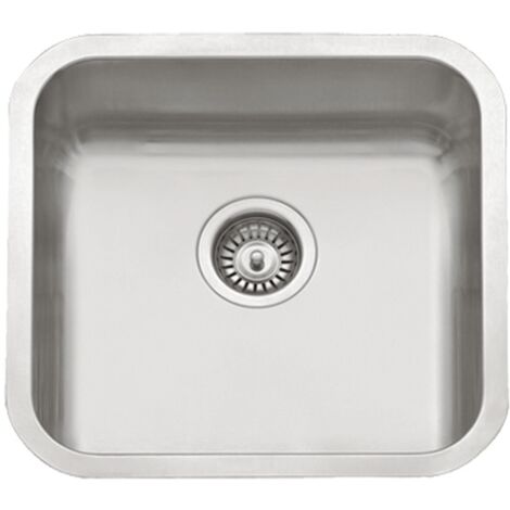 Fregadero de un seno en inox Mónaco 20 cm(alto) 50 cm(ancho) 45 cm(largo)