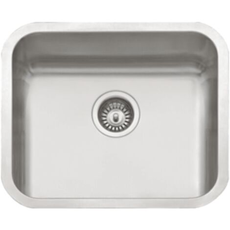 Fregadero de un seno en inox Nauru 20 cm(alto)55 cm(ancho)45 cm(largo)