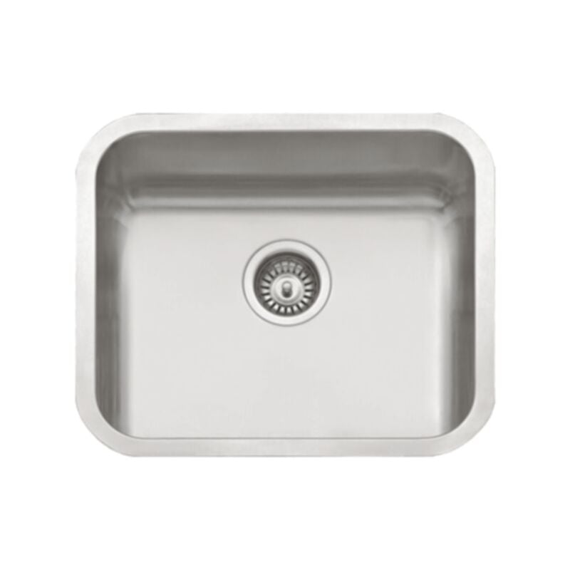 

Fregadero de un seno en inox Nauru 20 cm(alto)55 cm(ancho)45 cm(largo) Color INOX