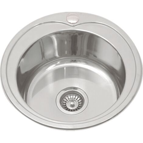 Fregadero de un seno en inox Tailandia 18 cm(alto)49 cm(ancho)37 cm(largo)
