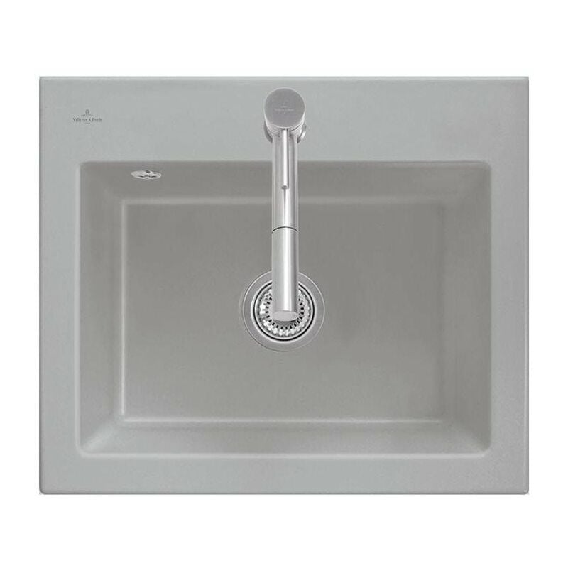 

Villeroy&boch - Fregadero empotrado SUBWAY 60 S FLAT 565 x 475 mm operación manual madera