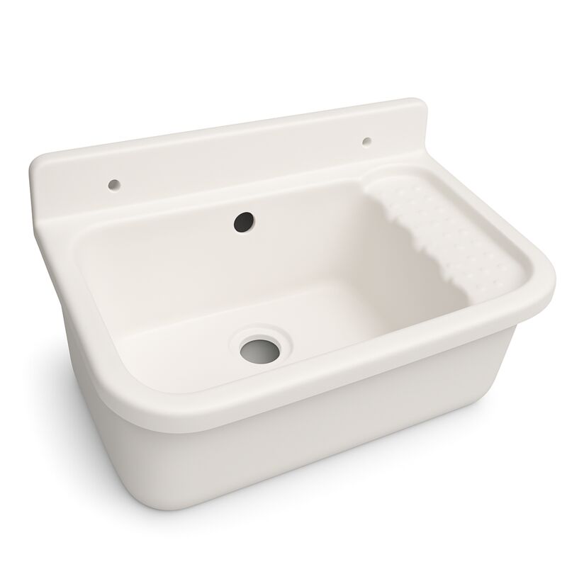 Gresinex - Evier en résine polypropylène Evier pour buanderie Taille: 60