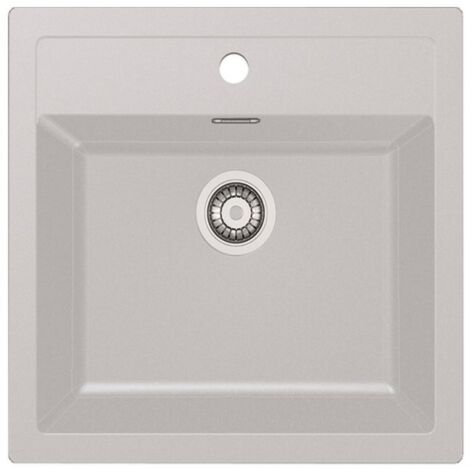 Fregadero sobre-encimera Resina Rectangular 1 Senos MEPAMSA CUBO