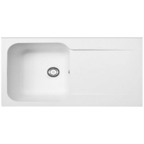 Fregadero Sobre-encimera sintético rectangular 1 Senos MEPAMSA KI