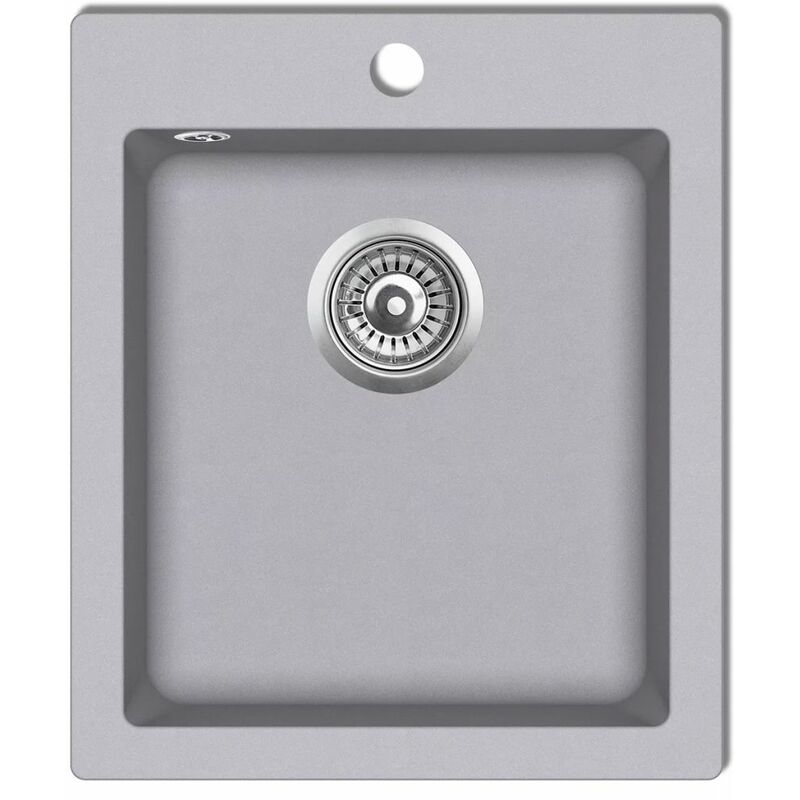 

Fregadero sobrepuesto de granito gris