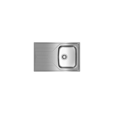 FREGADERO TEKA UNIVERSE 45TXP 1C 1E INOX IZDA.