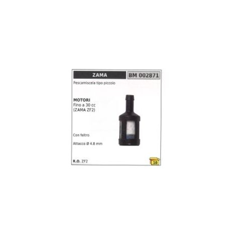 Fregadero tipo pequeño ZAMA motor ZF2 hasta 30 cc con fieltro