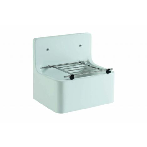 Fregadero V & B O.NOVO 520x490x390 mm. Con puerta plegable blanca