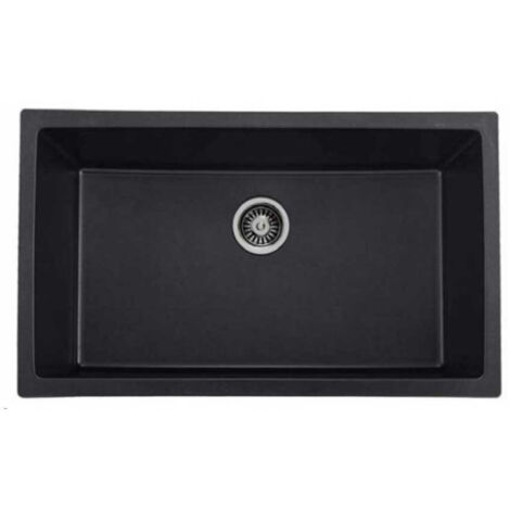 Fregadero Venus 75 x 45 x 21 Negro - Gresinex
