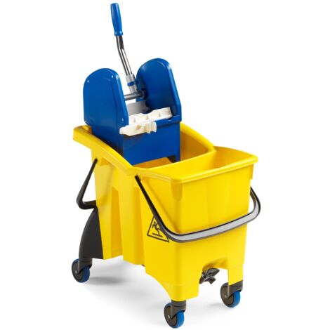 Fregasuelos industrial doble con capacidad de 30 litros DENOX- FAMESA