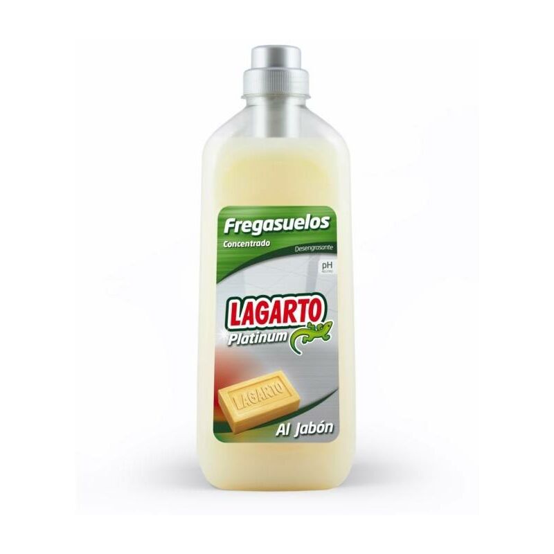 

Fregasuelos Limpieza Liquido Concentrado Al Jabon Lagarto 1 Lt