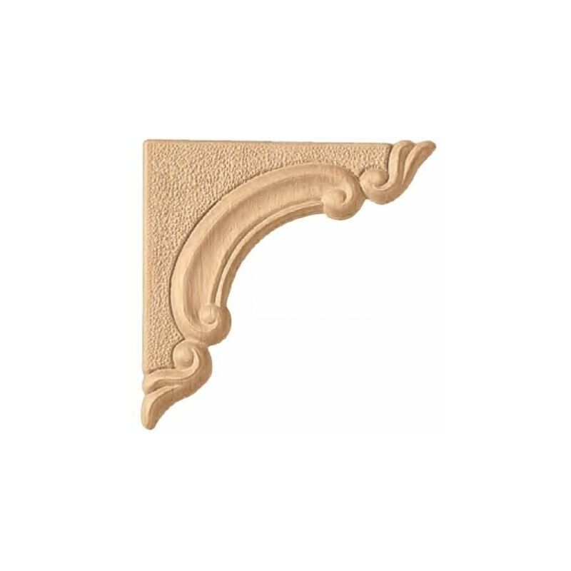 Image of Fregio decorazione in legno cod 13101 - mm 115 x 115