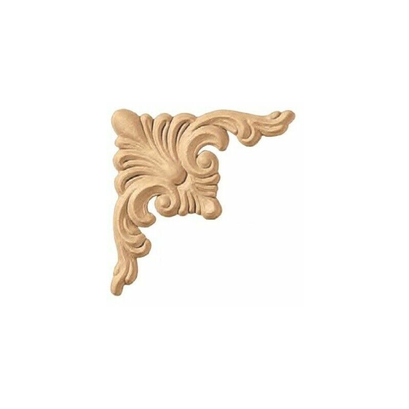 Image of Fregio decorazione in legno cod 13105 - mm 98 x 98