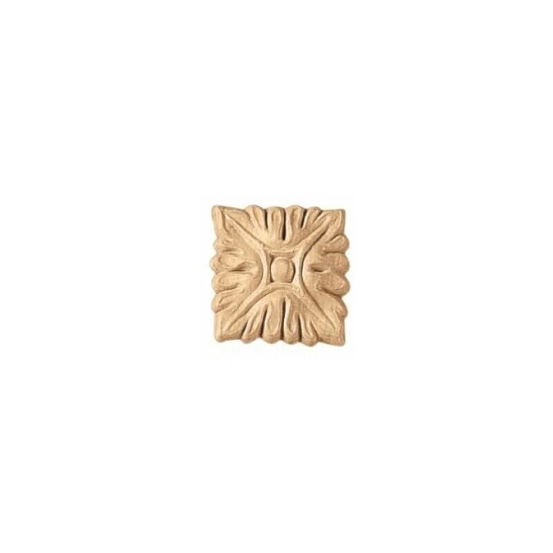 Bricolegnostore - Fregio decorazione in legno cod 13116 - mm 42 x 42