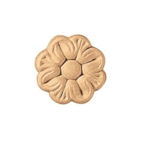 Fregio decorazione in legno cod 13117 - ø mm 43