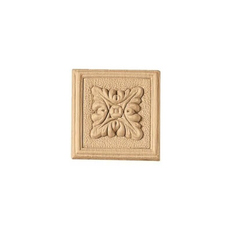 Bricolegnostore - Fregio decorazione in legno cod 13133 - mm 85 x 85