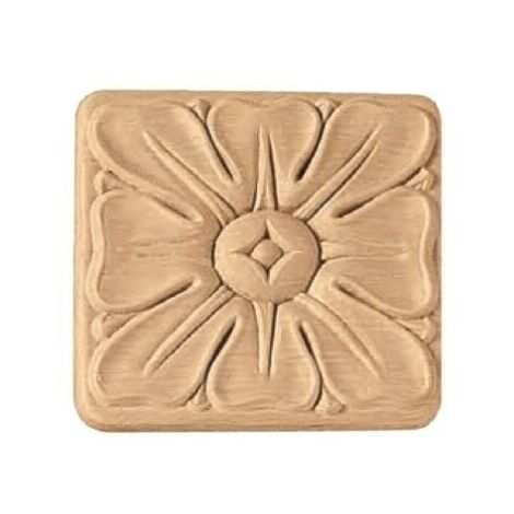 Fregio decorazione in legno cod 13134 - mm 90 x 90