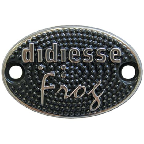 FREGIO LOGO TARGHETTA OVALE PER MACCHINA DEL CAFFE DIDIESSE FROG