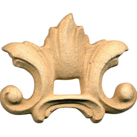 Fregio Mobili Pasta Di Legno Grezzo 70X60H Mm Decoro Restauri Decorazione Arte 034123
