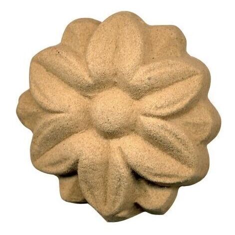 Fregio per Mobili in Pasta di Legno finitura Grezza Ø 40 mm art.03.4843 pz. 2
