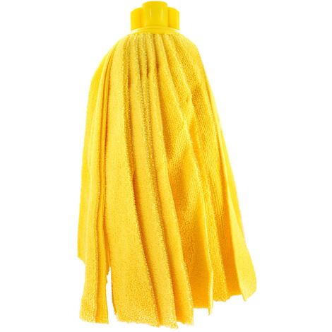 Fregona Ecologica Micro Fibra Tiras Planas  Amarillo