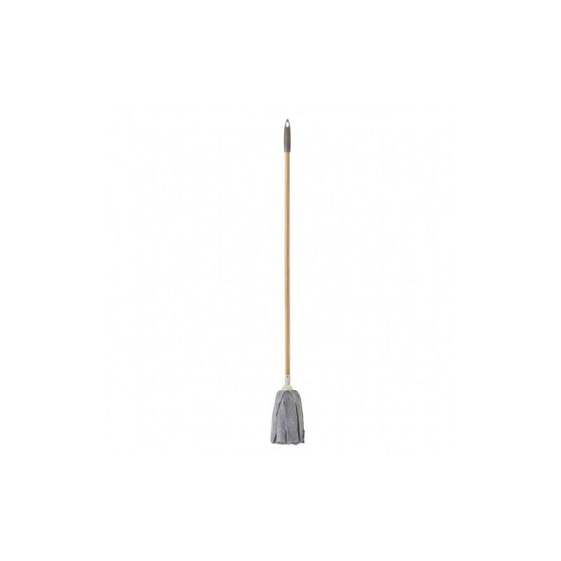 Ehlis - mop+baton de bambou imprimé gris vigar