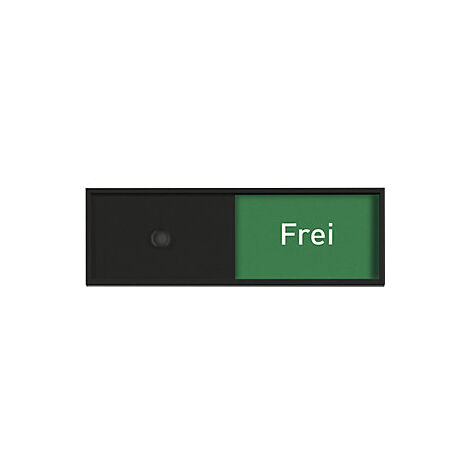 Frei-/Belegt-Anzeige  in 5 Sprachen  BxHxT 150,5 x 50,5 x 6 mm