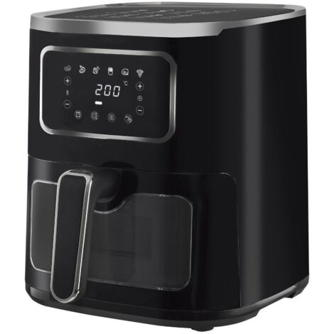 FREIDORA AIRE S7ACEITE DIG. 5L C/VEN NEGRA - ALFA DYSER