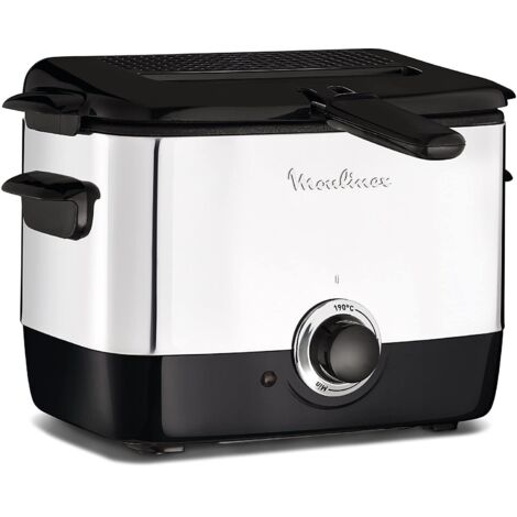 Freidora de aceite 1L MOULINEX AF220010 1000W Negro, Inox