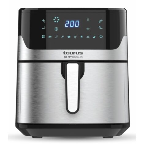 Freidora de Aire 6,5L TAURUS AF1600XD   1600W, 973983000, Negro