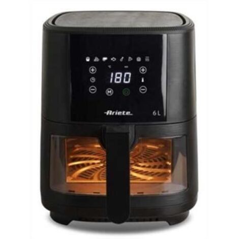 Freidora de aire ARIETE cesto transparente 6l 1300w