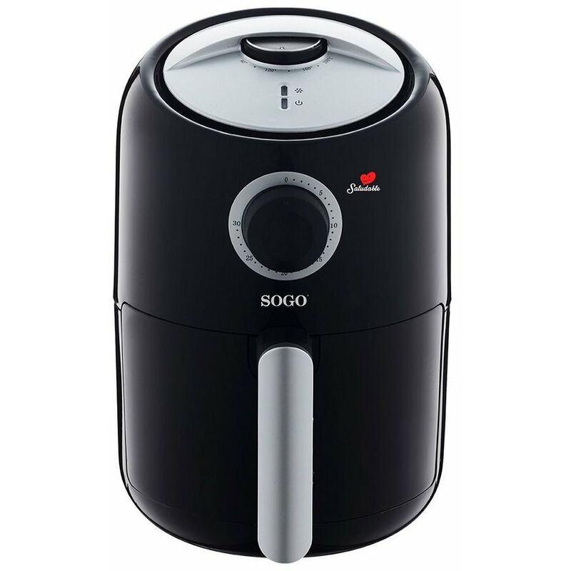 

Freidora de Aire Caliente Sin Aceite, Capacidad 1,6 L, 1000W