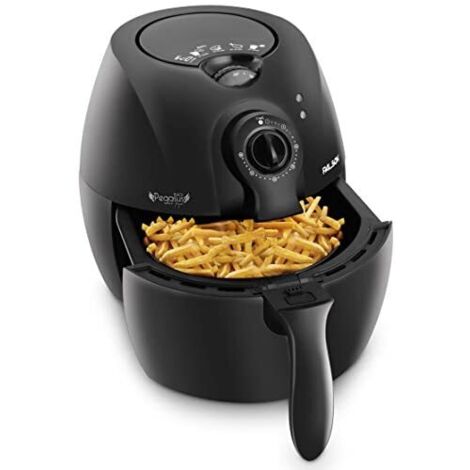 FREIDORA DE AIRE SIN ACEITE PALSON PEGASUS 30646 COLOR NEGRO 1500W