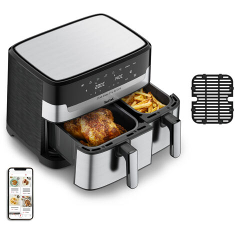 Freidora de aire TEFAL DualEasy EY905D10