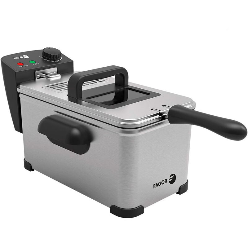 

FAGOR Freidora electra pro 3 l 2.000w fagor 42,5x25x21,5cm