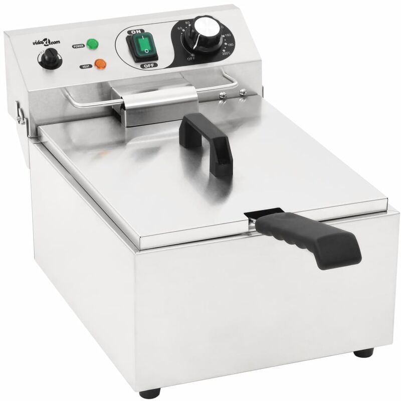 

Freidora eléctrica de acero inoxidable 10 L 3000 W