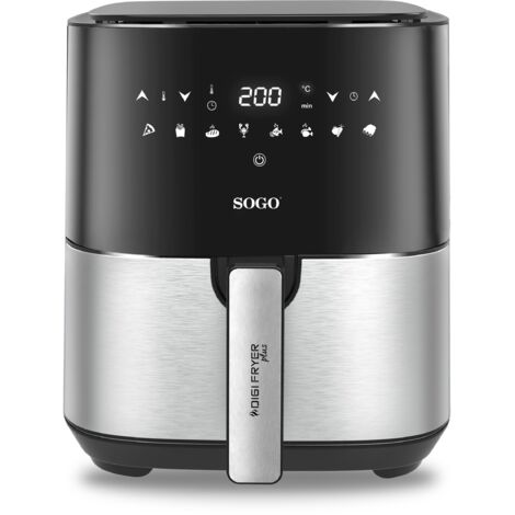 Freidora Freidora por aire SOGO DIGI FRYER PLUS   5L, 1450W, Ino