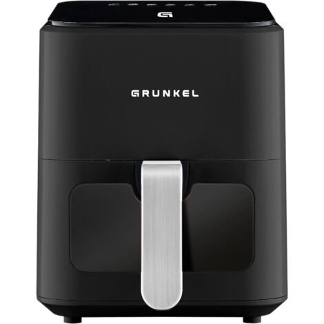Freidora por Aire / Sin Aceite Grunkel Black Easy Fryer/ 1200W/ Capacidad 4L